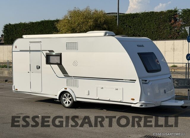 KNAUS SPORT 500 QDK CARAVAN 6 POSTI FULL 11/22 MT ’23 kg 1.400 MOVER CLIMA TENDALINO pieno