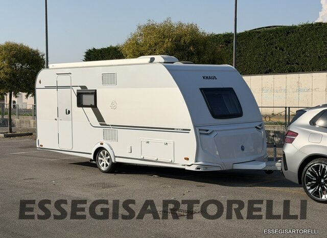 KNAUS SPORT 500 QDK CARAVAN 6 POSTI FULL 11/22 MT ’23 kg 1.400 MOVER CLIMA TENDALINO pieno