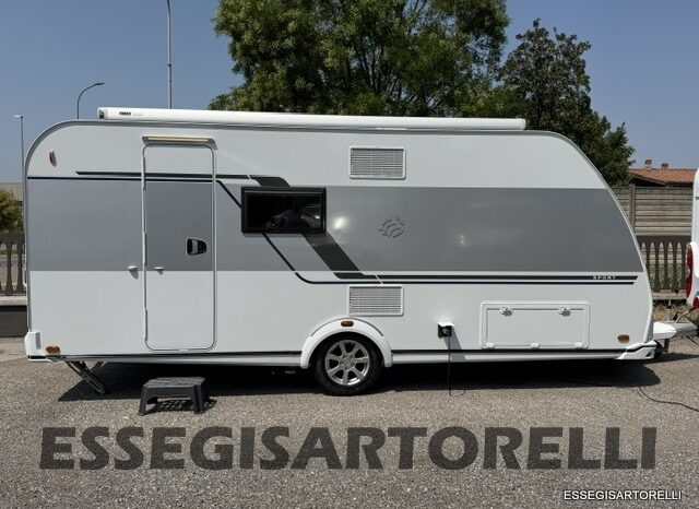 KNAUS SPORT 500 QDK CARAVAN 6 POSTI FULL 11/22 MT ’23 kg 1.400 MOVER CLIMA TENDALINO pieno