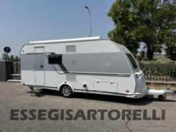 KNAUS SPORT 500 QDK CARAVAN 6 POSTI FULL 11/22 MT ’23 kg 1.400 MOVER CLIMA TENDALINO pieno