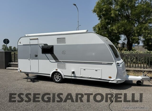 KNAUS SPORT 500 QDK CARAVAN 6 POSTI FULL 11/22 MT ’23 kg 1.400 MOVER CLIMA TENDALINO pieno
