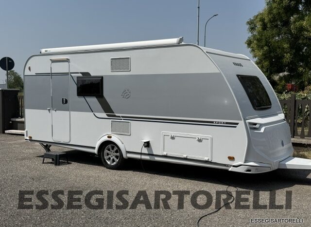 KNAUS SPORT 500 QDK CARAVAN 6 POSTI FULL 11/22 MT ’23 kg 1.400 MOVER CLIMA TENDALINO pieno