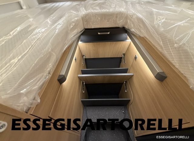 ADRIA NEW MATRIX SELECT M 670 SL 2027 GARAGE, LETTI GEMELLI, DOPPIO PAVIMENTO pieno