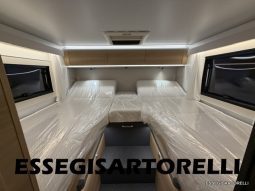 ADRIA NEW MATRIX SELECT M 670 SL 2027 GARAGE, LETTI GEMELLI, DOPPIO PAVIMENTO pieno