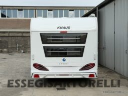 KNAUS SPORT 500 QDK CARAVAN 6 POSTI FULL 11/22 MT ’23 kg 1.400 MOVER CLIMA TENDALINO pieno
