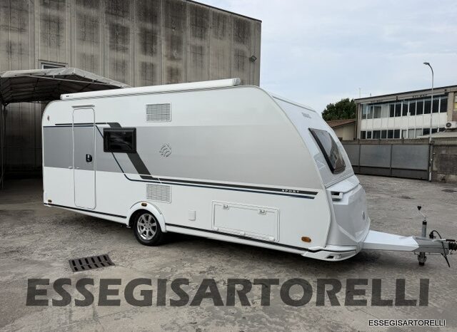 KNAUS SPORT 500 QDK CARAVAN 6 POSTI FULL 11/22 MT ’23 kg 1.400 MOVER CLIMA TENDALINO pieno