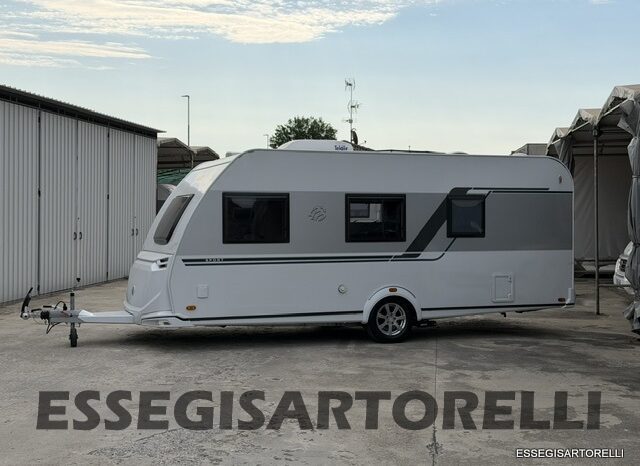 KNAUS SPORT 500 QDK CARAVAN 6 POSTI FULL 11/22 MT ’23 kg 1.400 MOVER CLIMA TENDALINO pieno