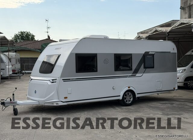 KNAUS SPORT 500 QDK CARAVAN 6 POSTI FULL 11/22 MT ’23 kg 1.400 MOVER CLIMA TENDALINO pieno