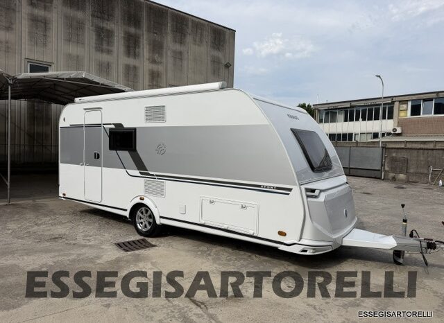 KNAUS SPORT 500 QDK CARAVAN 6 POSTI FULL 11/22 MT ’23 kg 1.400 MOVER CLIMA TENDALINO pieno