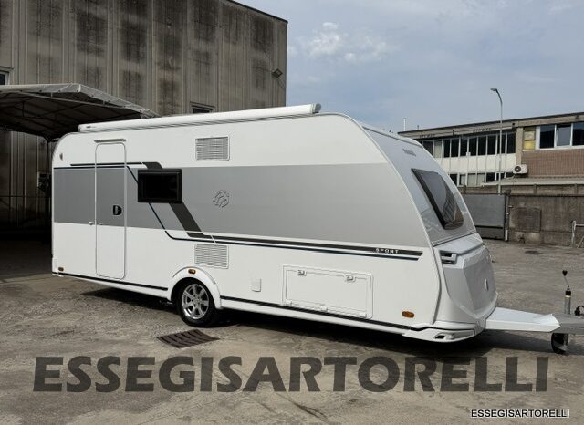 KNAUS SPORT 500 QDK CARAVAN 6 POSTI FULL 11/22 MT ’23 kg 1.400 MOVER CLIMA TENDALINO pieno