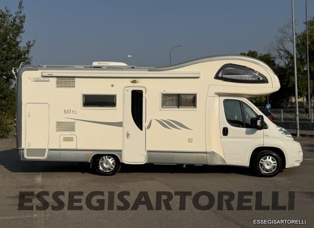 MOBILVETTA KEA M 71 D MANSARDATO FULL OPTIONAL 2008 CLIMA CELLULA, PARABOLA, 7 POSTI pieno