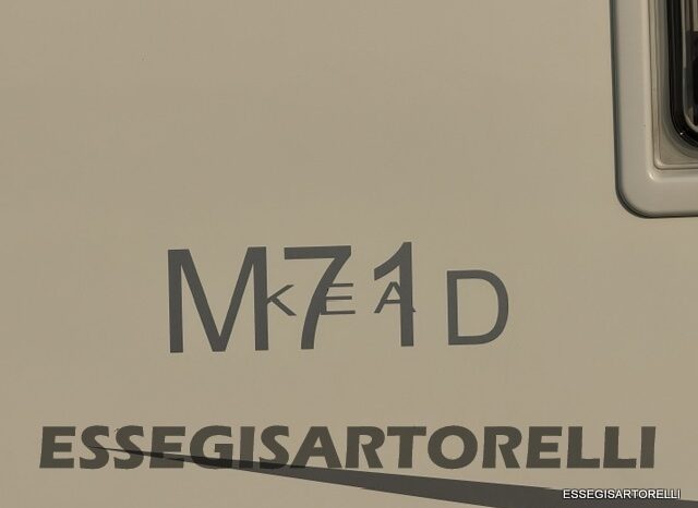 MOBILVETTA KEA M 71 D MANSARDATO FULL OPTIONAL 2008 CLIMA CELLULA, PARABOLA, 7 POSTI pieno
