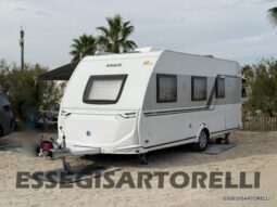 KNAUS SPORT 500 QDK CARAVAN 6 POSTI FULL 11/22 MT ’23 kg 1.400 MOVER CLIMA TENDALINO pieno
