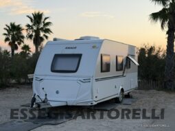 KNAUS SPORT 500 QDK CARAVAN 6 POSTI FULL 11/22 MT ’23 kg 1.400 MOVER CLIMA TENDALINO pieno