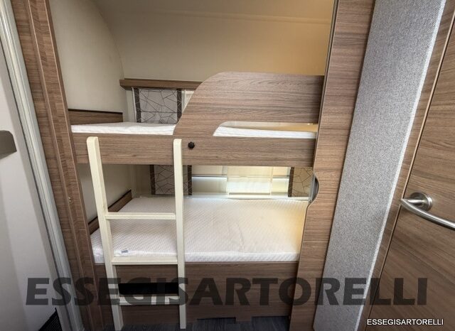 KNAUS SPORT 500 QDK CARAVAN 6 POSTI FULL 11/22 MT ’23 kg 1.400 MOVER CLIMA TENDALINO pieno