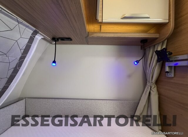 KNAUS SPORT 500 QDK CARAVAN 6 POSTI FULL 11/22 MT ’23 kg 1.400 MOVER CLIMA TENDALINO pieno