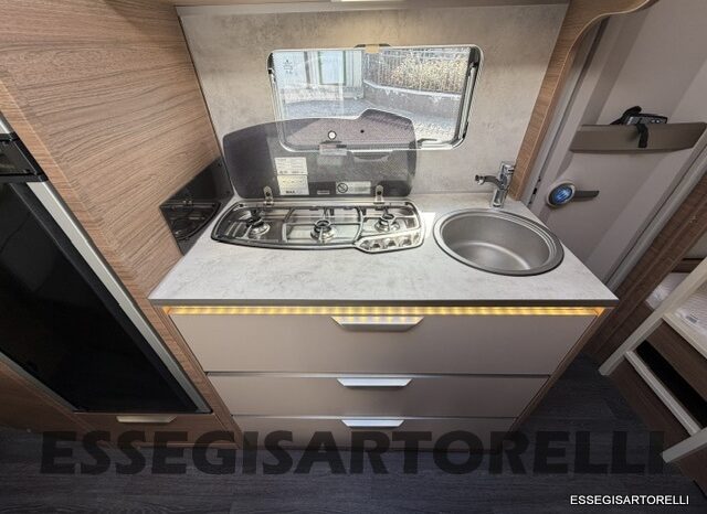KNAUS SPORT 500 QDK CARAVAN 6 POSTI FULL 11/22 MT ’23 kg 1.400 MOVER CLIMA TENDALINO pieno