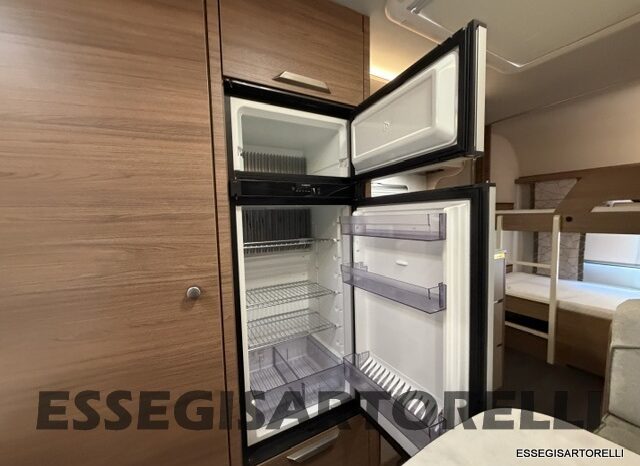 KNAUS SPORT 500 QDK CARAVAN 6 POSTI FULL 11/22 MT ’23 kg 1.400 MOVER CLIMA TENDALINO pieno