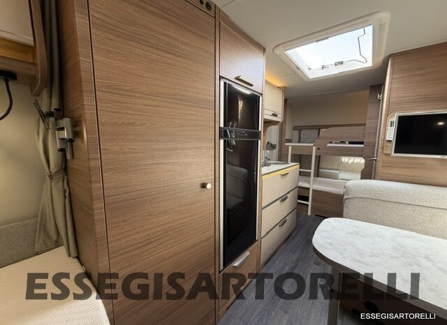 KNAUS SPORT 500 QDK CARAVAN 6 POSTI FULL 11/22 MT ’23 kg 1.400 MOVER CLIMA TENDALINO pieno