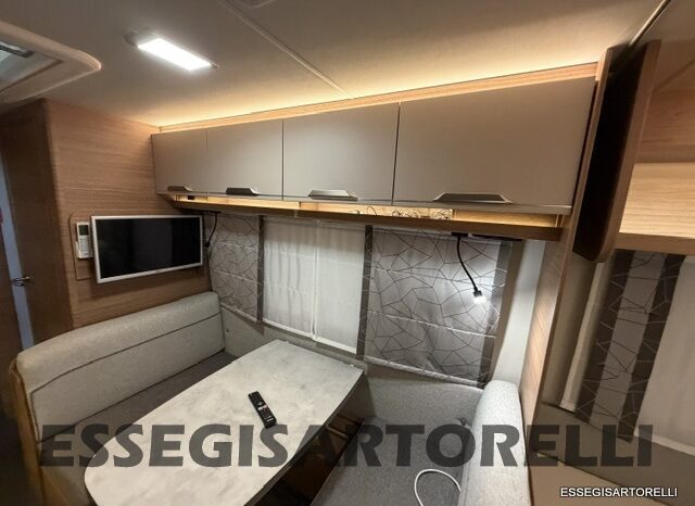 KNAUS SPORT 500 QDK CARAVAN 6 POSTI FULL 11/22 MT ’23 kg 1.400 MOVER CLIMA TENDALINO pieno