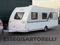 KNAUS SPORT 500 QDK CARAVAN 6 POSTI FULL 11/22 MT ’23 kg 1.400 MOVER CLIMA TENDALINO pieno