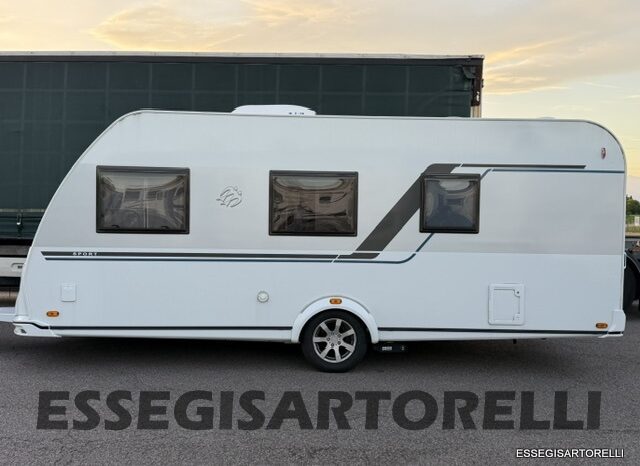 KNAUS SPORT 500 QDK CARAVAN 6 POSTI FULL 11/22 MT ’23 kg 1.400 MOVER CLIMA TENDALINO pieno