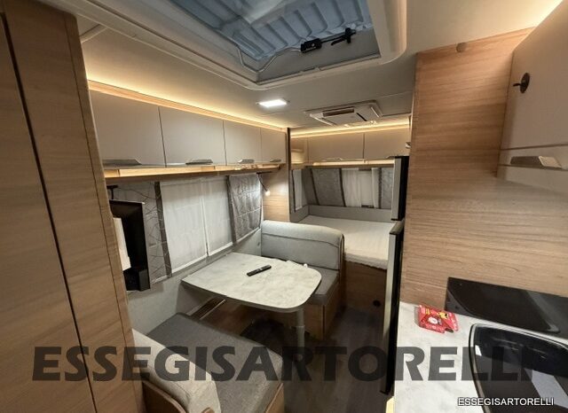 KNAUS SPORT 500 QDK CARAVAN 6 POSTI FULL 11/22 MT ’23 kg 1.400 MOVER CLIMA TENDALINO pieno
