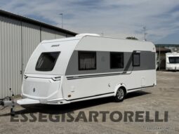 KNAUS SPORT 500 QDK CARAVAN 6 POSTI FULL 11/22 MT ’23 kg 1.400 MOVER CLIMA TENDALINO pieno