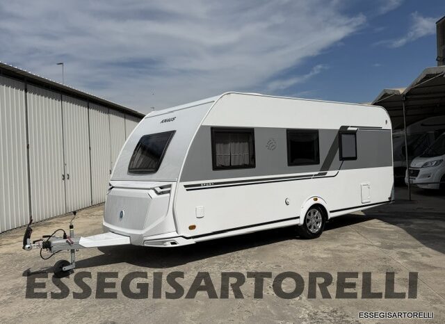 KNAUS SPORT 500 QDK CARAVAN 6 POSTI FULL 11/22 MT ’23 kg 1.400 MOVER CLIMA TENDALINO pieno