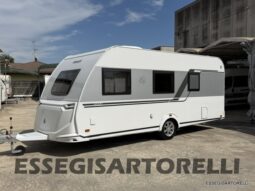 KNAUS SPORT 500 QDK CARAVAN 6 POSTI FULL 11/22 MT ’23 kg 1.400 MOVER CLIMA TENDALINO pieno