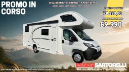 CHAUSSON NEW FIRST LINE FIAT C 727 LETTI GEMELLI GARAGE 6 POSTI OMOLOGATI